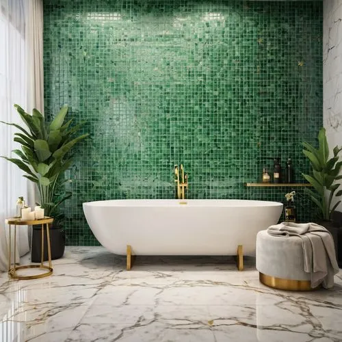 tiled wall,spanish tile,glass tiles,tiled,tiles,ceramic tile,bath room,almond tiles,tiling,luxury bathroom,mosaicist,ceramic floor tile,shagreen,grouting,tile,bathtub,intensely green hornbeam wallpaper,floor tile,art deco background,grouted,Photography,General,Commercial