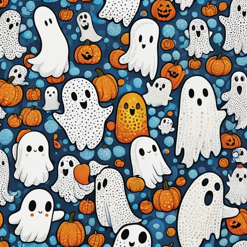 halloween ghosts,halloween background,halloween wallpaper,halloween paper,seamless pattern,halloween illustration,ghost pattern,halloween owls,halloween icons,halloween vector character,halloween poster,ghost background,ghosts,seamless pattern repeat,halloween and horror,motif,halloween border,retro halloween,halloween pumpkin gifts,halloween scene,Illustration,Japanese style,Japanese Style 07