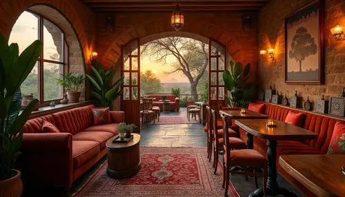 teahouse,marrakesh,haveli,the cairo,patios,tearoom,paris cafe,riad,tavernas,watercolor cafe,casbah,baoli,pashas,rubaiyat,breakfast room,a restaurant,patio,sansar,alcove,inglenook,Photography,General,Realistic