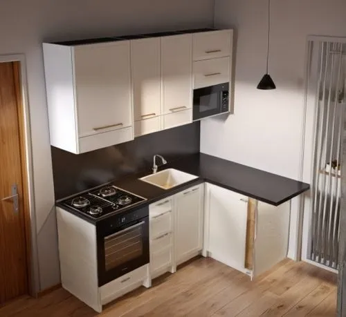 real natura oak,kitchen with black counter top and white cabinets,modern kitchen interior,kitchen design,gaggenau,kitchen interior,modern kitchen,kitchens,kitchen block,new kitchen,gorenje,kitchenette