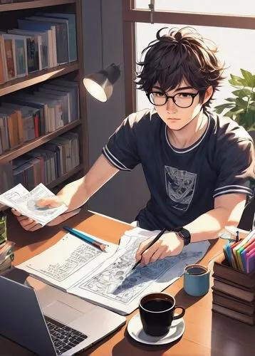 study,tutoring,coffee and books,cg artwork,girl studying,study room,bookworm,homework,desk top,paperwork,kids illustration,reading,writing-book,scholar,nerd,tea and books,tutor,sci fiction illustration,children studying,desk,Conceptual Art,Daily,Daily 18