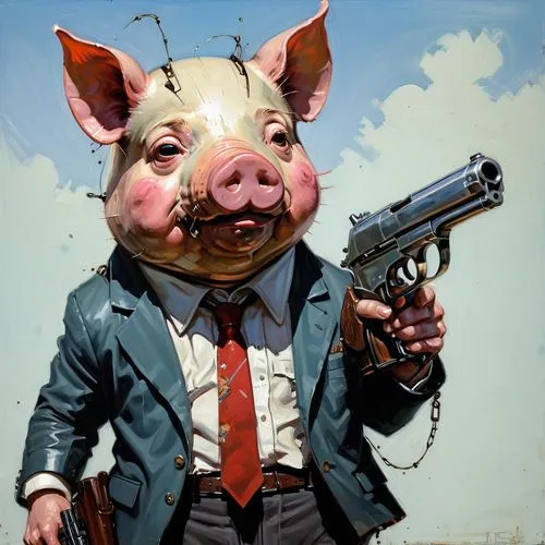 pig,squealer,cartoon pig,bisley,pigman,suckling pig,piggot,pigneau,porky,porker,piggly,little pigs,thorgerson,cochon,pigs,oink,brubaker,piggy,swine,pignataro,Conceptual Art,Fantasy,Fantasy 15