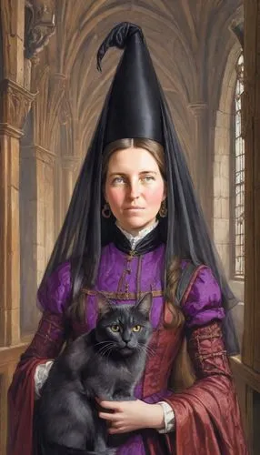 gothic portrait,napoleon cat,portrait of christi,cat portrait,cat european,w 21,cat sparrow,the abbot of olib,ritriver and the cat,custom portrait,cat image,pet black,orlovsky,fantasy portrait,pferdeportrait,mona lisa,the hat of the woman,portrait background,cat,figaro,Digital Art,Comic