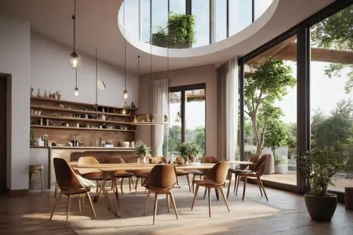 breakfast room,modern kitchen interior,kitchen design,modern kitchen,danish furniture,wooden windows,kitchen interior,dining table,loft,dining room,modern minimalist kitchen,modern decor,kitchen table