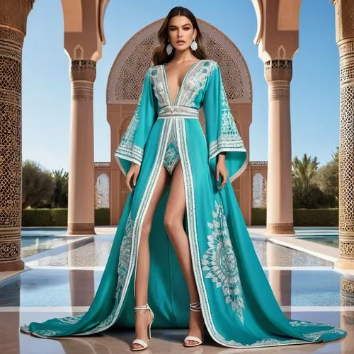 jasmine blue,abaya,color turquoise,turquoise,arabian,genuine turquoise,teal blue asia,robe,turquoise wool,mazarine blue,morocco,sari,moroccan pattern,persian,evening dress,marrakech,cleopatra,arab,argan,arab night,Photography,General,Realistic