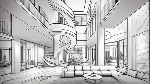 mono-line line art,backgrounds,an apartment,layouts,penciling,roughs,Design Sketch,Design Sketch,Outline