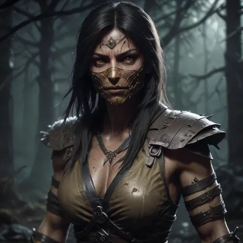 huntress,forsworn,female warrior,kassandra,dark elf,lara,inara,kahlan,lonka,simara,warrior woman,kittani,outworld,crytek,gotrek,draka,morwen,satu,daikatana,taleyarkhan