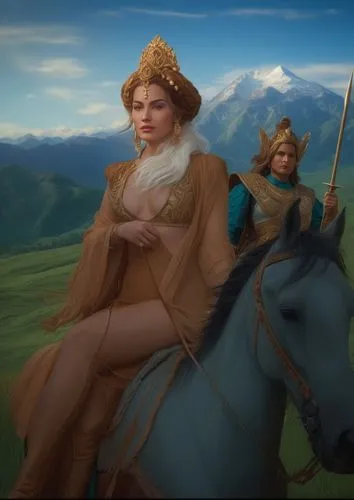 kushana,cirta,lakshmibai,huiraatira,teela,frigga,Photography,General,Fantasy