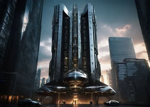 metropolis,minbari,delamar,futuristic architecture,oscorp,theed,megacorporation,skylstad,coruscant,ordos,the skyscraper,eidos,sulaco,weyland,cardassia,megacorporations,chitauri,cybercity,ryzhov,gotham,Conceptual Art,Sci-Fi,Sci-Fi 09