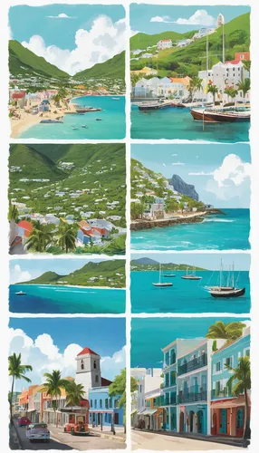 Craft a travel brochure enticing visitors to explore Saint-Martin's rich historical landmarks.,curacao,saint martin,curaçao,antilles,fishing village,antigua,martinique,resort town,seaside resort,andro