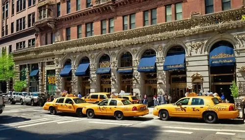 Cast iron, historic building, New York City, ornate details, intricate patterns, grand entrance, Victorian-era inspired, rusty brown color, stone foundation, large windows, metal pillars, street level