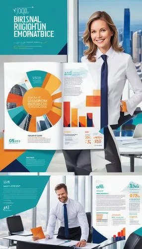 Annual Report, Modern Design, Corporate, Professional, Infographics, Charts, Tables, CEO Portrait, Company Overview, Financial Highlights, Milestones, Success Stories, Team Photos, Office Environment,