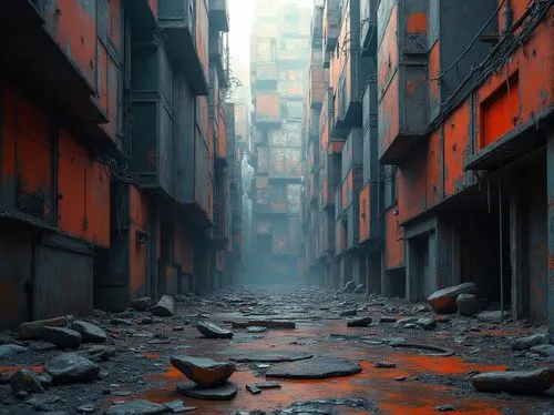 destroyed city,post apocalyptic,scampia,post-apocalyptic landscape,dystopian,apocalyptic,gunkanjima,demolition,kurilsk,slum,apocalypse,postapocalyptic,dystopia,aleppo,desolate,ashrafiyeh,abandono,ravaged,kowloon city,abandonded,Photography,General,Realistic