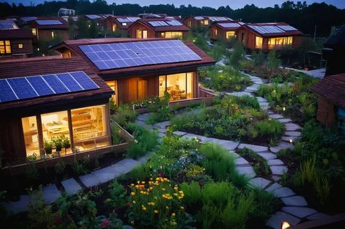 ecovillages,solarcity,ecovillage,solar panels,ecoterra,solar photovoltaic,solar energy,solar power,cohousing,solar power plant,solar modules,roof landscape,bungalows,photovoltaic,yountville,solar panel,photovoltaic cells,roof garden,grass roof,sustainable,Unique,3D,Toy