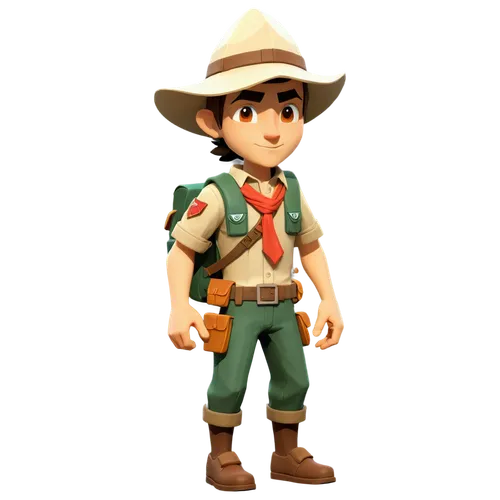 A clever and resourceful scout with a keen eye for detail and a mastery of survival skills.,park ranger,scout,playmobil,farmer,3d model,safari,sheriff,farm pack,ranger,3d figure,rifleman,schleich,stet