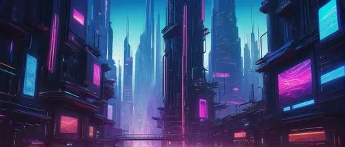 cityscape,cybercity,cyberpunk,futuristic landscape,metropolis,cybertown,colorful city,synth,fantasy city,microdistrict,cyberscene,cyberia,polara,cityzen,urban,futuristic,city at night,evening city,shinjuku,cyberworld,Conceptual Art,Daily,Daily 22