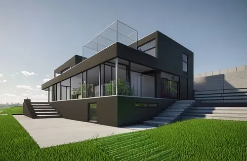 modern house,cubic house,modern architecture,cube house,3d rendering,frame house,modern building,glass facade,contemporary,smart house,mid century house,residential house,dunes house,prefabricated buildings,landscape design sydney,modern style,render,eco-construction,modern office,shipping container