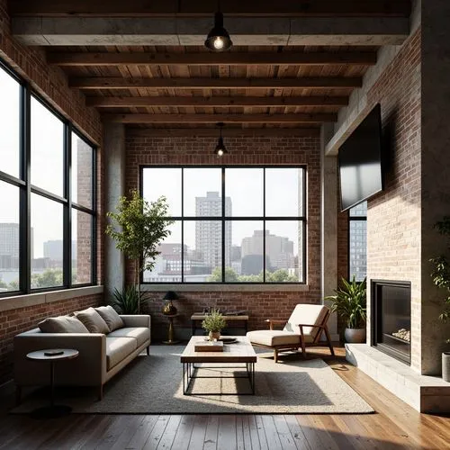 loft,lofts,living room,modern living room,wooden windows,wooden beams,livingroom,modern decor,hardwood floors,interior modern design,contemporary decor,apartment lounge,sunroom,home interior,modern room,penthouses,window frames,interior design,3d rendering,modern minimalist lounge