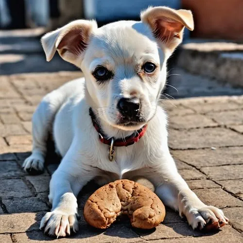 cute puppy,jack russell terrier,jack russel terrier,mixed breed dog,dog puppy while it is eating,terrier,chihuahua mix,jack russell,chihuahua poodle mix,parvo,parvovirus,cuccioli,maltese,chihuahua,rat terrier,biscotti,cookie,ginger cookie,purebred dog,pup,Photography,General,Realistic