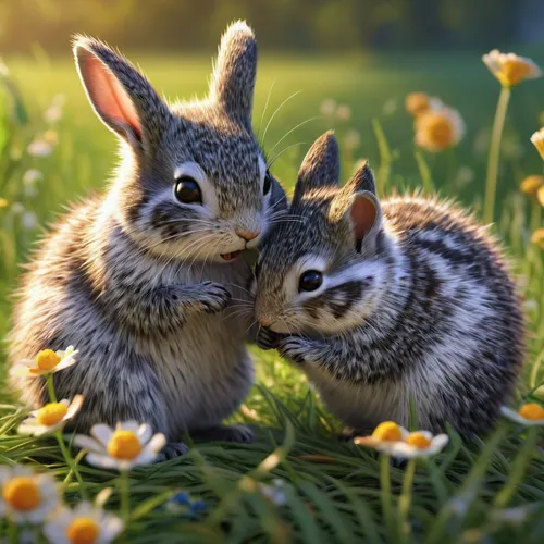 cute animals,hares,rabbit family,easter rabbits,rabbits and hares,rabbits,baby rabbit,bunnies,audubon's cottontail,lepus europaeus,baby bunny,leveret,tenderness,antelope squirrels,cute animal,female hares,kawaii animals,european rabbit,mountain cottontail,chinese tree chipmunks,Illustration,Realistic Fantasy,Realistic Fantasy 26