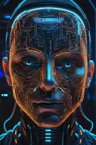 cyborg,cybernetics,cyber,ai,cyberpunk,artificial intelligence,valerian,robot icon,humanoid,autonomous,3d man,bot icon,human,scifi,cyberspace,biomechanical,robotic,avatar,electro,digiart,Art,Artistic Painting,Artistic Painting 28