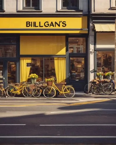 bicycles,bikes,parked bikes,obike munich,boulangerie,shopfronts,stillorgan,bilobed,billington,billancourt,bilaterians,bilican,bike land,belgians,bici,yellow wall,balham,bike city,billows,bicyclus,Conceptual Art,Sci-Fi,Sci-Fi 08