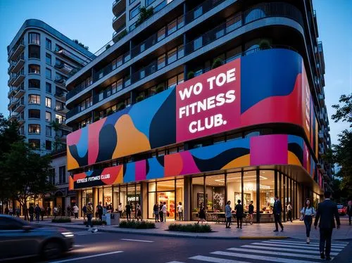 clubcorp,woolworths,illuminated advertising,clubcard,wunderman,hotel w barcelona,mediaweek,clubs,jcdecaux,westpactrust,woolco,colorful facade,publicis,vodaphone,jwt,clubside,mwc,club,wieden,superclub