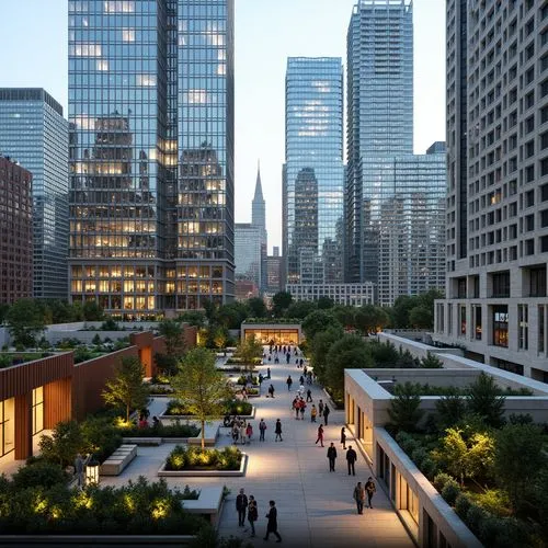 tishman,hudson yards,knoedler,juilliard,julliard,central park,metrotech,bunshaft,highline,lefrak,bjarke,kimmelman,financial district,streeterville,safdie,conservancy,midtown,citicorp,urban park,bobst