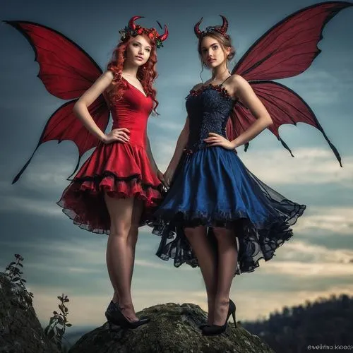 angel and devil,butterfly dolls,red butterfly,fairies aloft,vintage fairies,enchanters,fairies,burlesques,crinolines,evil fairy,faery,vampyres,angels of the apocalypse,damsels,fairytale characters,harpies,demoness,bewitches,faerie,handmaidens,Photography,Documentary Photography,Documentary Photography 24