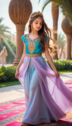 arabian,little girl in pink dress,girl in a long dress,princess sofia,princess anna,rem in arabian nights,aladha,rapunzel,little girl dresses,little girl in wind,aladin,islamic girl,dubai garden glow,