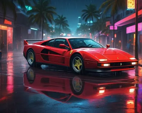 testarossa,ferrari 348,ferrari 288 gto,3d car wallpaper,car wallpapers,ferrari,ferraris,lamborghini diablo,ferrari roma,ferrar,aperta,ferarri,pudiera,fiero,nsx,berlinetta,carrera,giugiaro,rainy,retro background,Conceptual Art,Sci-Fi,Sci-Fi 12