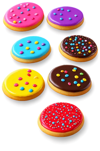 gingerbread buttons,decorated cookies,wafer cookies,pizzelle,royal icing cookies,button-de-lys,dot,colored pins,push pins,pushpins,nonpareils,sewing buttons,brigadeiros,button pattern,jammie dodgers,orbeez,candy pattern,cake decorating supply,royal icing,stylized macaron,Illustration,Children,Children 05