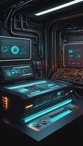 ufo interior,consoles,sci fi surgery room,spaceship space,scifi,barebone computer,computer room,futuristic,systems icons,research station,console,sci-fi,sci - fi,80's design,computer system,jukebox,compartment,80s,mesa,spaceship,Illustration,Japanese style,Japanese Style 08