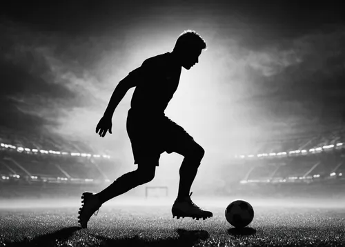 Describe a football player's determination to win against all odds.,soccer kick,footballer,soccer,soccer player,european football championship,international rules football,footbal,indoor games and spo