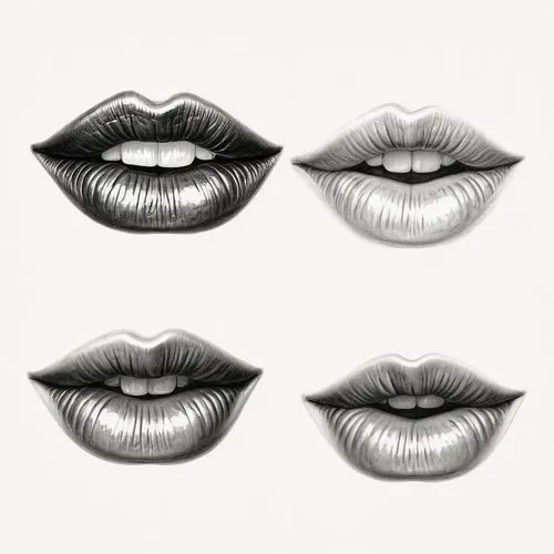 kissers,lips,labios,lipset,kisschasy,lipsitz,Illustration,Black and White,Black and White 35