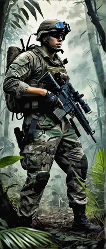 aaa,patrol,mobile video game vector background,infantry,patrols,military organization,federal army,marine expeditionary unit,game illustration,armed forces,gi,aa,army men,special forces,vietnam,us army,rifleman,cleanup,military camouflage,combat medic,Illustration,Paper based,Paper Based 25