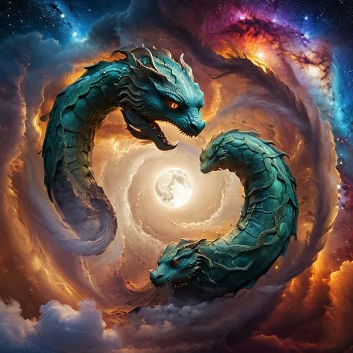 In the depths of the world, ancient times provide a stark contrast to the power of nature and the beauty of it all. In this ancient world, a mystical serpent moves from the earth, casting a shadow on 