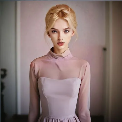 elegant,realdoll,mauve,barbie,purple dress,elsa,pink beauty,model doll,dress doll,barbie doll,pink tie,vintage dress,peach color,elegance,doll dress,beautiful young woman,blonde girl,ballerina,blonde woman,pale