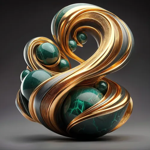 malachite,majolica,glass ornament,paperweights,torus,koons,glass marbles,glass sphere,glasswares,spheres,copper vase,nurbs,spiral art,swirly orb,glass vase,nephrite,naum,gimblett,enamelled,glass bead