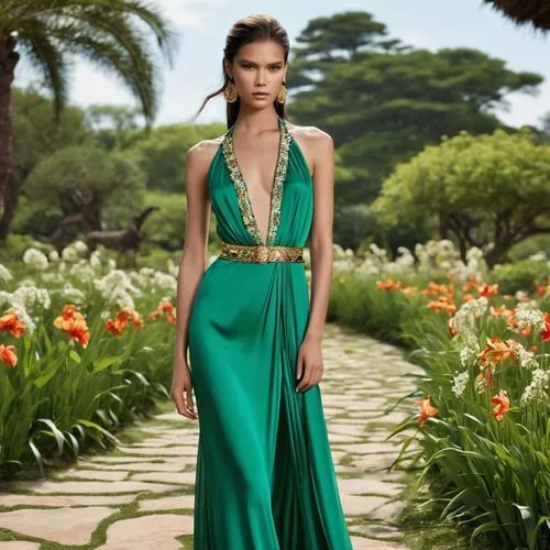 tropical greens,a floor-length dress,emerald,eveningwear,evening dress,siriano,green dress,grecian,emerald lizard,halston,cuban emerald,blumarine,temperley,jumpsuit,vionnet,tahiliani,maxis,moschini,bcbg,green garden