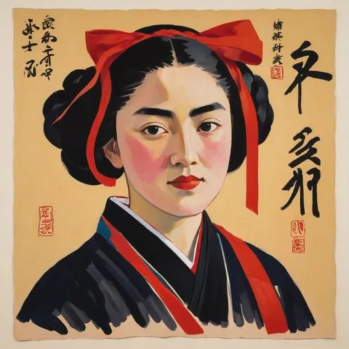 uemura,huaqiu,geiko,setsuko,jiaozhi,maiko,Art,Artistic Painting,Artistic Painting 40