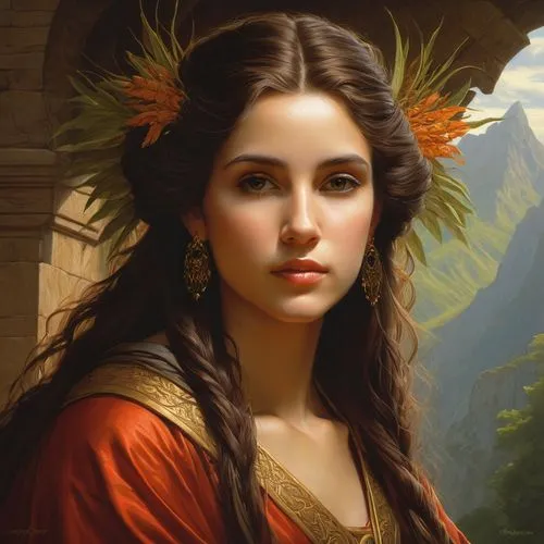 fantasy portrait,artemisia,kahlan,fantasy art,mystical portrait of a girl,liliana,Conceptual Art,Fantasy,Fantasy 28