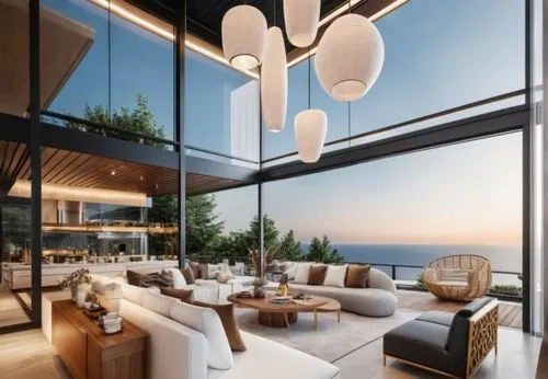 penthouse apartment,sky apartment,modern decor,dunes house,luxury home interior,modern living room,interior modern design,breakfast room,contemporary decor,ocean view,smart home,beach house,loft,ceiling-fan,luxury property,living room,3d rendering,livingroom,seaside view,mamaia