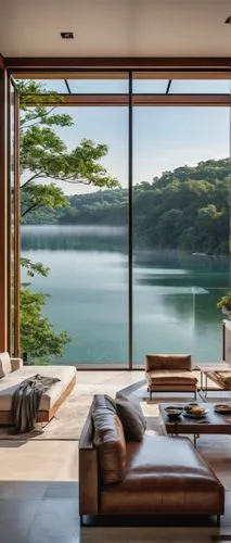 house by the water,amanresorts,house with lake,lake view,ryokan,minotti,glass wall,japanese-style room,zen,modern living room,japan's three great night views,modern minimalist lounge,beautiful home,setouchi,japan landscape,luxury home interior,living room,livingroom,awaji,kundig,Photography,Documentary Photography,Documentary Photography 37