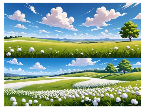 background vector,backgrounds,backgrounds texture,landscape background,springtime background,blooming field,golf course background,salt meadow landscape,spring background,cotton grass,clover meadow,meadow landscape,grasslands,flower painting,flower field,flowers field,3d background,white daisies,flower background,field of flowers,Unique,Design,Character Design