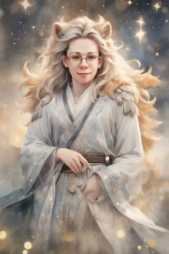 trelawney,galadriel,kimmerly,reynir,star mother,lyonne,tymoshenko,sobchak,laoghaire,zodiac sign libra,margairaz,janna,aslaug,elenore,the snow queen,claymore,wilkenfeld,shipka,osseiran,magistra,Digital Art,Watercolor