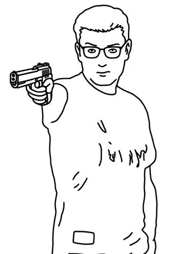 man holding gun and light,baretta,kerimov,my clipart,guner,png transparent,hennadiy,grzybowski,clip art 2015,rotoscoped,pistol,clip art,mclovin,itj,rebgun,rotoscope,propane,mcelhiney,holding a gun,semmler,Design Sketch,Design Sketch,Rough Outline