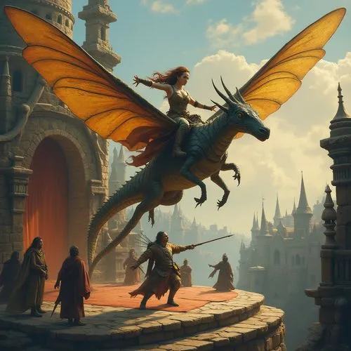 dragonriders,fantasy picture,dragones,firedrake,flying girl,dragonja