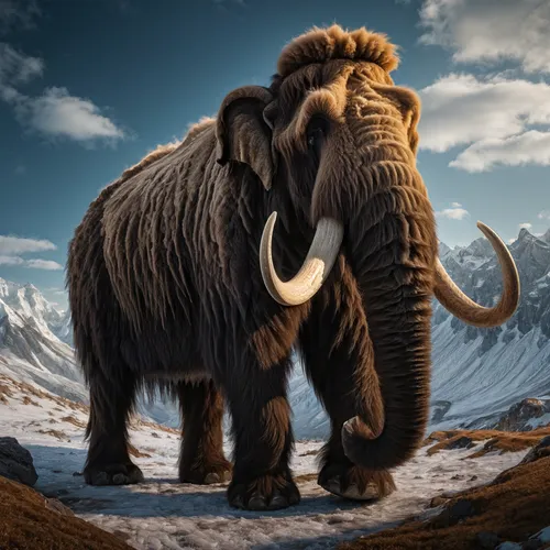 mammoth,muskox,elephants and mammoths,bighorn ram,dall's sheep,mountain sheep,bighorn,elephantine,bighorn sheep,elephant,african elephant,black-brown mountain sheep,mahout,north american wild sheep,alpine ibex,asian elephant,wild sheep,anthropomorphized animals,pachyderm,big horn sheep