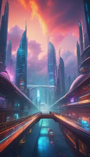 futuristic landscape,superhighways,cybercity,cybertown,coruscant,wildstar,fantasy city,homeworld,megapolis,cyberworld,cyberport,colorful city,homeworlds,futurist,cyberia,cityscape,fantasy landscape,metropolis,futuristic architecture,scifi,Photography,Documentary Photography,Documentary Photography 16